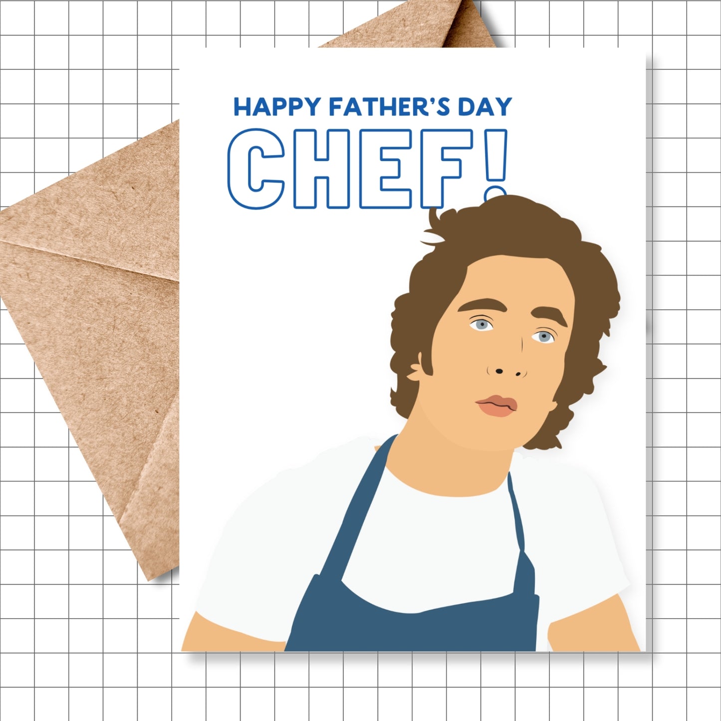 Happy Father's Day Chef! Greeting Card