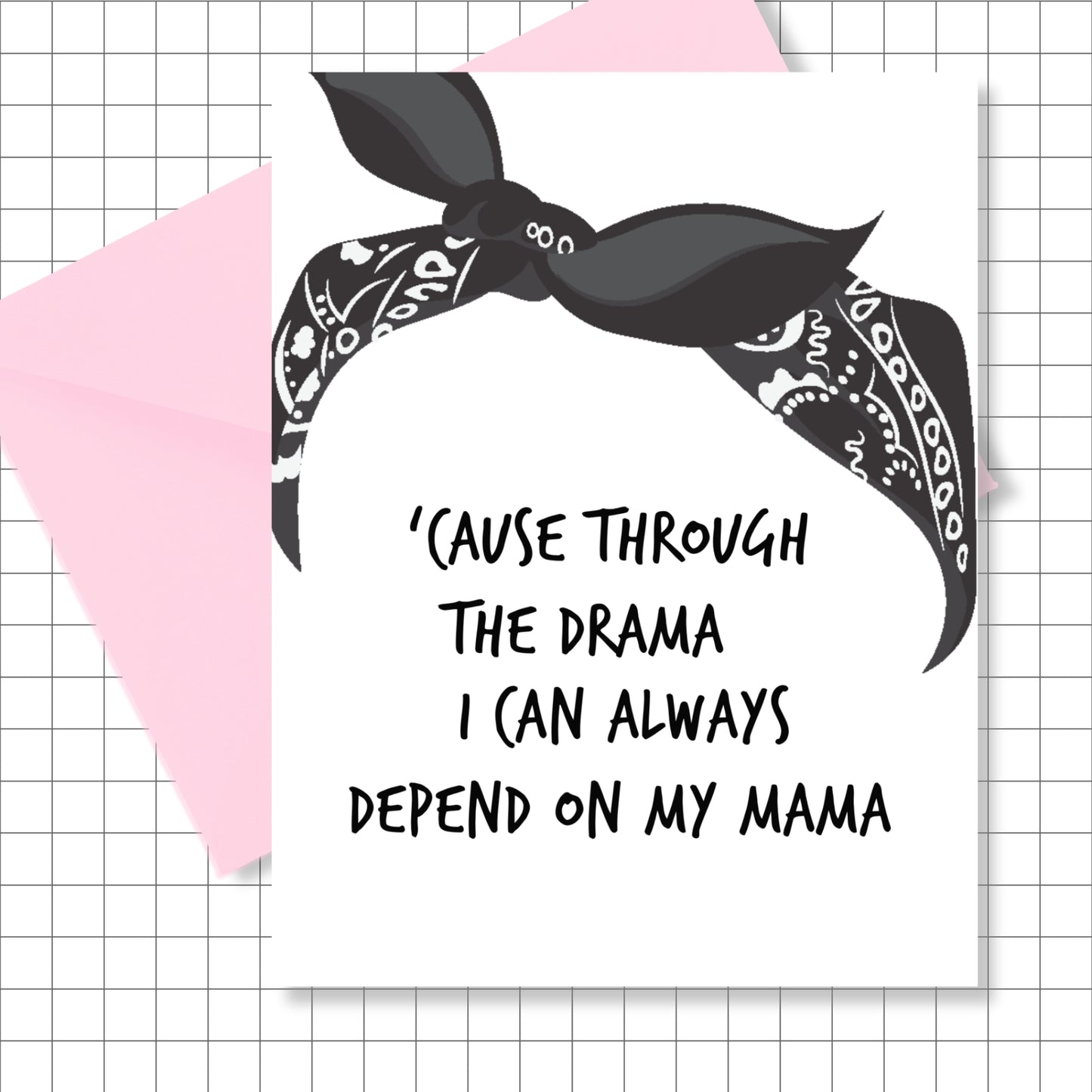 Tupac Inspired Card for Mom