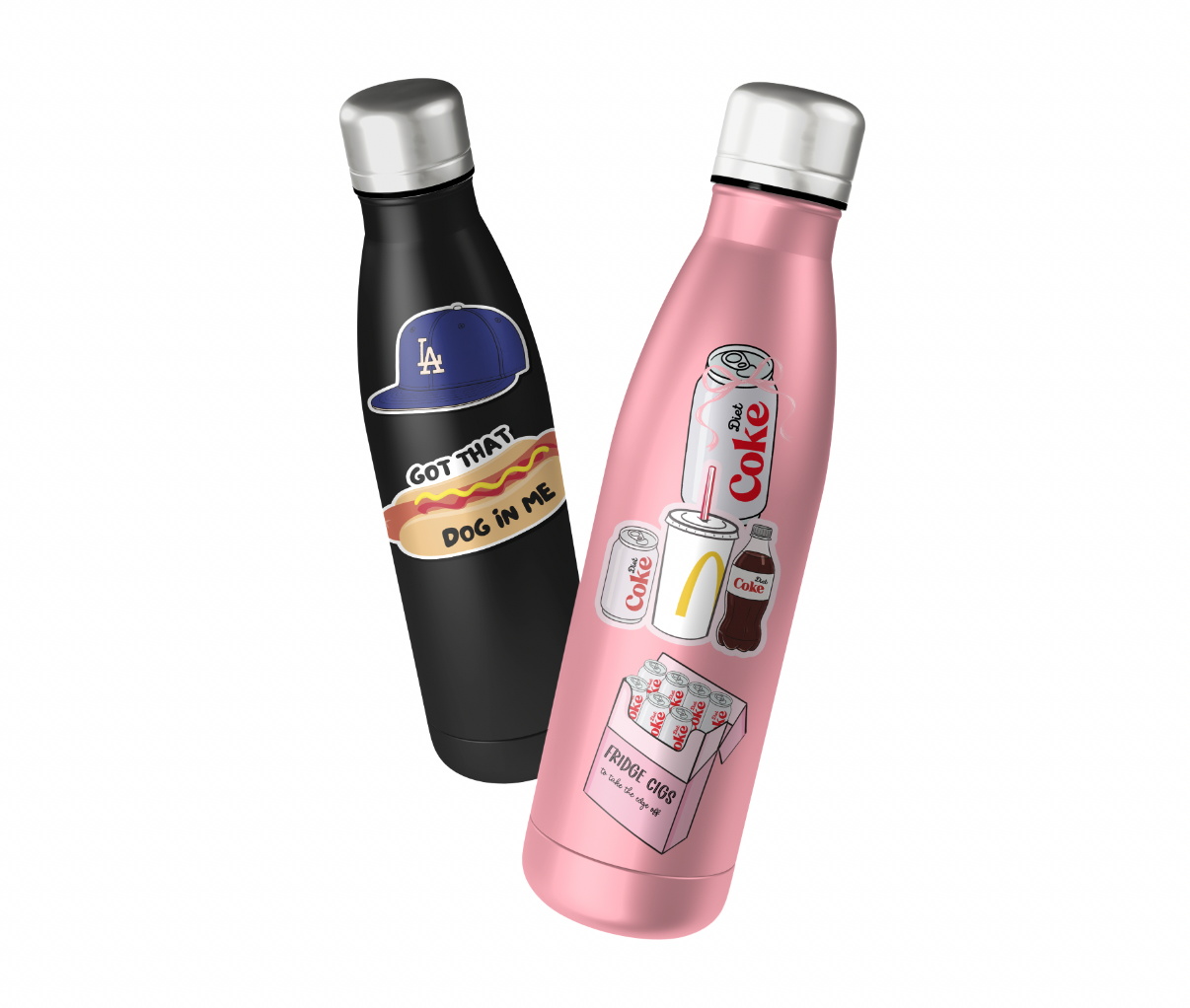 Diet Coke Fridge Cigs Sticker