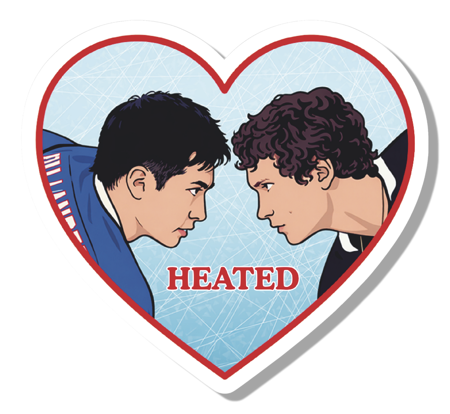 Heated Rivalry Vinyl Sticker